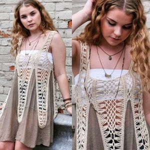 Luxury Collection Crochet Tunic